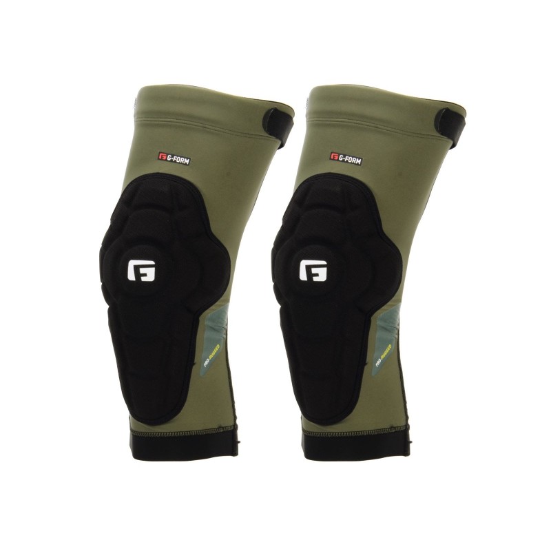 Rodilleras Pro Rugged verde caqui