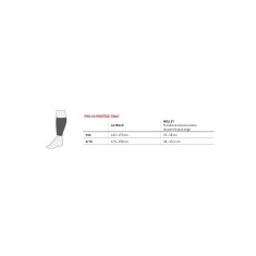Protège Tibia Pro-X3 Noir - Taille S/M