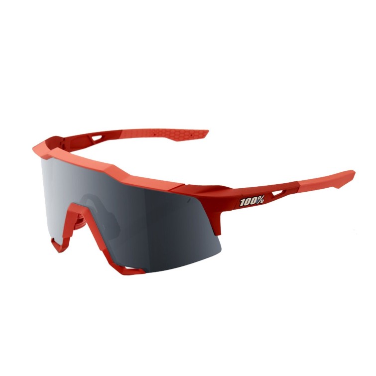 Speedcraft Soft Tact Coral Sunglasses - Black Mirror