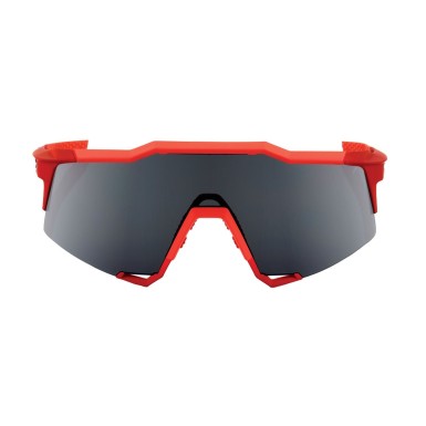 Lunettes Speedcraft Soft Tact Coral - Black Mirror - Purebike
