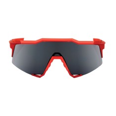 Lunettes Speedcraft Soft Tact Coral - Black Mirror