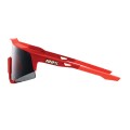 Lunettes Speedcraft Soft Tact Coral - Black Mirror