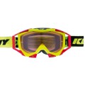 Titanium Goggles Fluorescent Yellow/Red