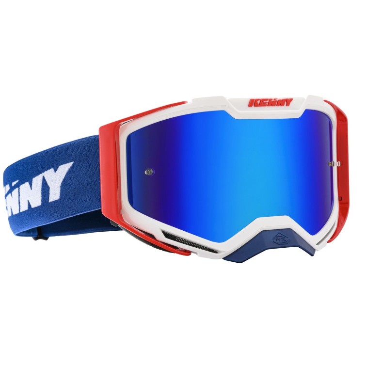 Ventury Phase 1 Goggles White and Blue