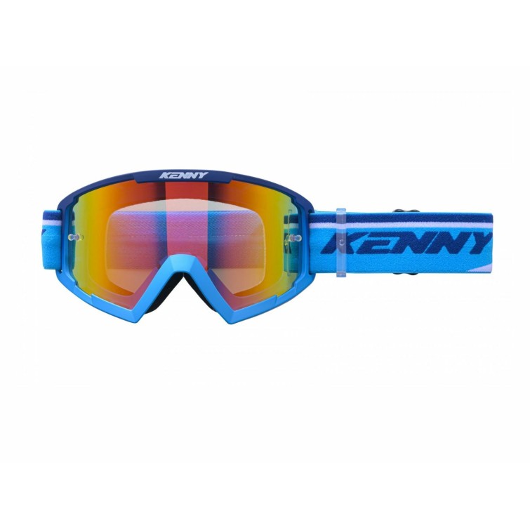 Track + Goggles Navy Blue - Red Lens