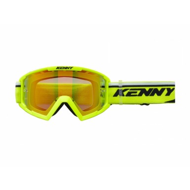 Masque Track + Neon Yellow - Ecran Rouge