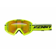 Track + Goggles Neon Yellow - Red Lens