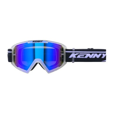 Kenny Masque Track + Enfant Crystal - Ecran Bleu - Purebike