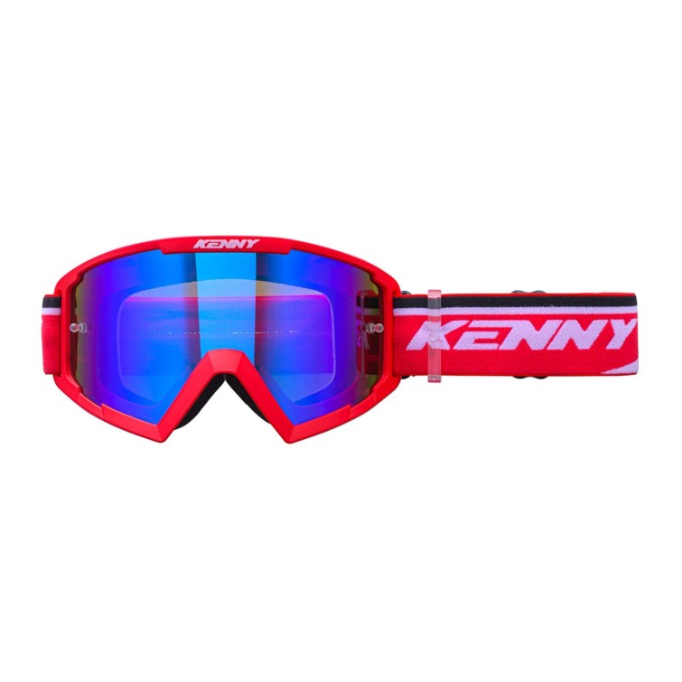 Track + Kids Goggles Red - Blue Lens