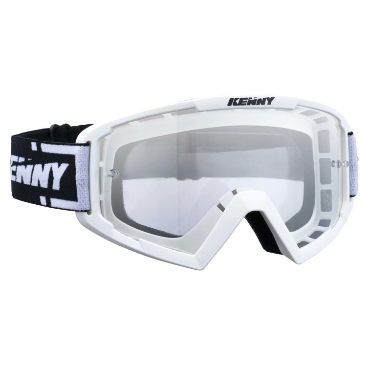 Masque Track Blanc - Ecran Transparent
