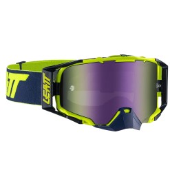 Masque Velocity 6.5 Iriz - Bleu Marine/Lime - Ecran Violet