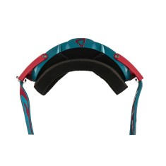 Masque Velocity 6.5 Iriz - Rouge/Bleu Turquoise - Ecran Bronze