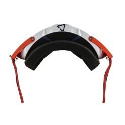 Masque Velocity 6.5 Iriz - Orange/Bleu Marine - Ecran violet
