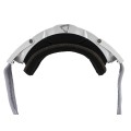 Masque Velocity 6.5 - Blanc/Gris - Ecran gris clair