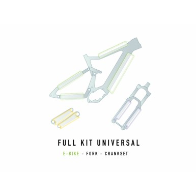 Universal E-Bike Protection Kit - Frame, Fork and Crankset