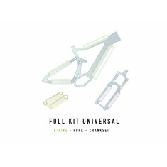 Kit de protection universel e-Bike - Cadre, Fourche et Pédalier