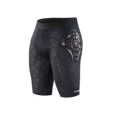 G-Form Sous Short de protection Pro X Compression Short Noir Logo - Taille XL - Purebike