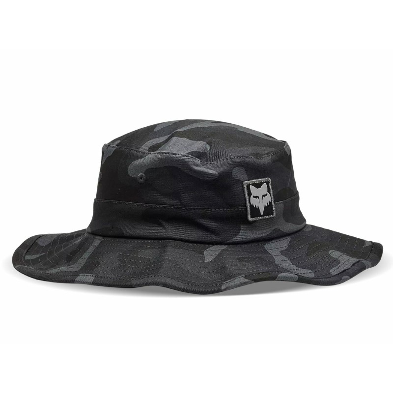 Base Over Hat - Black Camo