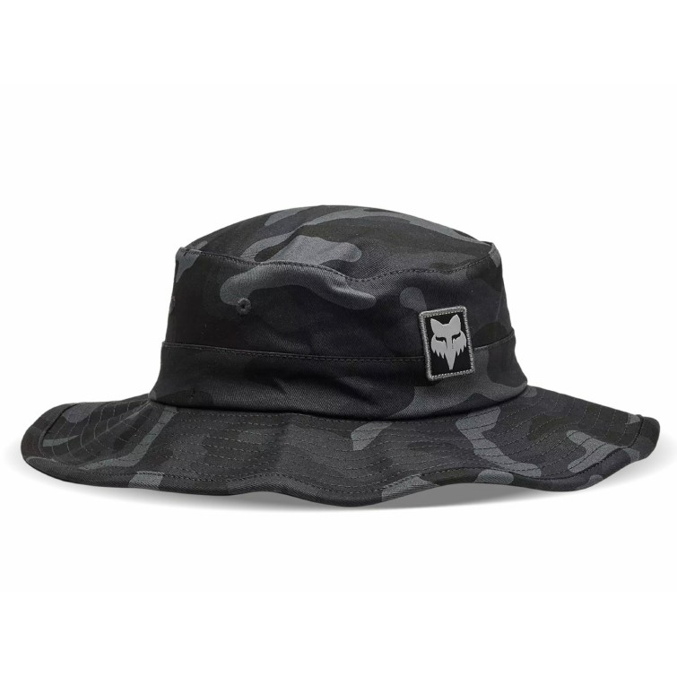Base Over Hat - Black Camo