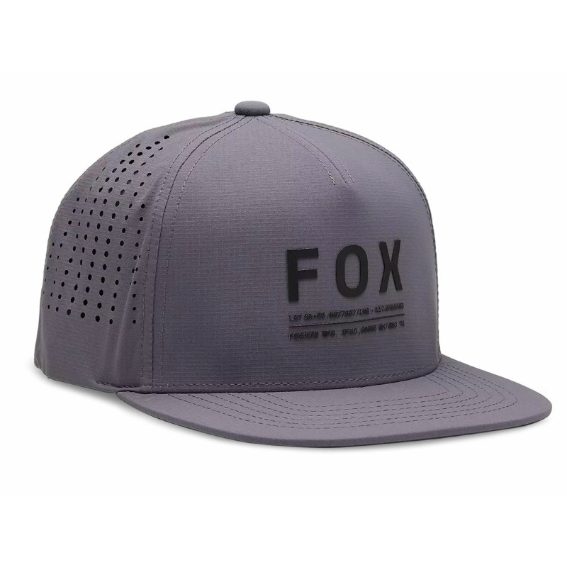 Non Stop Tech Snapback Cap - Steel Grey