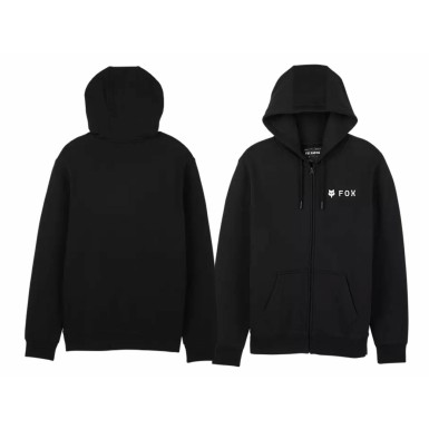 Fox Sweat à capuche zippé Absolute - Noir - Purebike