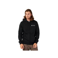 Sudadera con capucha y cremallera Absolute - Negro
