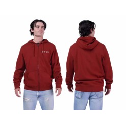 Sudadera con capucha y cremallera Absolute - Rust