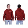 Sudadera con capucha y cremallera Absolute - Rust