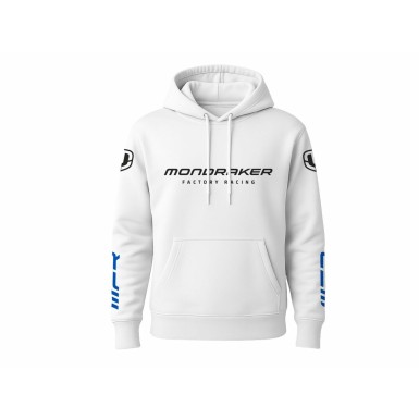 Mondraker Sweatshirt à capuche MFR - Blanc - Purebike