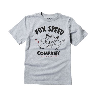Fox Tee Shirt Enfant Bomber Gris - Purebike