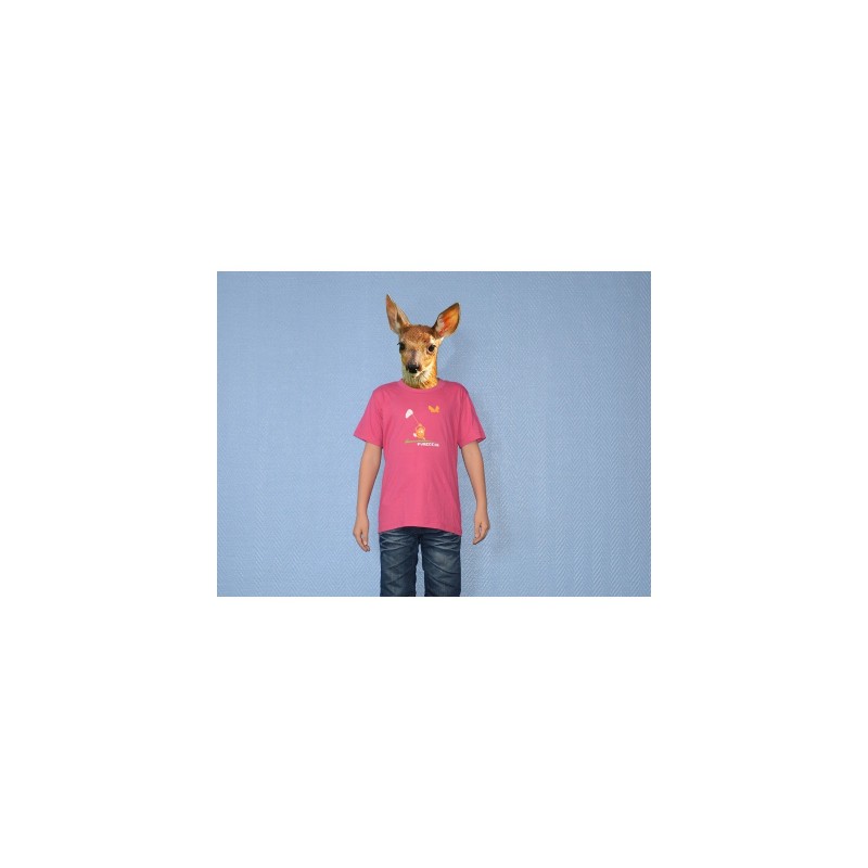 Chasse au Papillon T-Shirt Pink