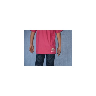 T-shirt Jungle Family Rose - Tee shirt pour cycliste - Equipement pour cycliste - Purebike - Materiel Velo, Accessoires VTT Equi