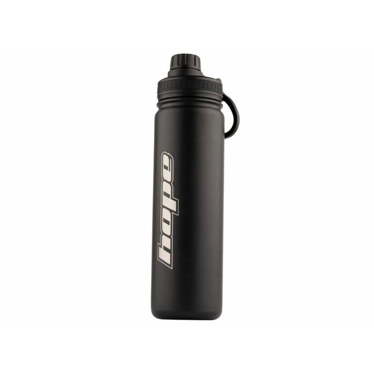 Bidón de acero inoxidable de 700 ml - negro