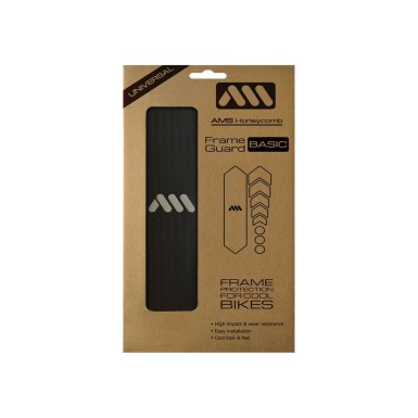 Kit de protección básico para el cuadro, 9 piezas - Negro