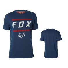 Camiseta Listless Airline de manga corta - Azul y rojo - S