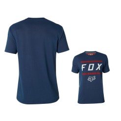 Camiseta Listless Airline de manga corta - Azul y rojo - S