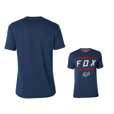 Camiseta Listless Airline de manga corta - Azul y rojo - S