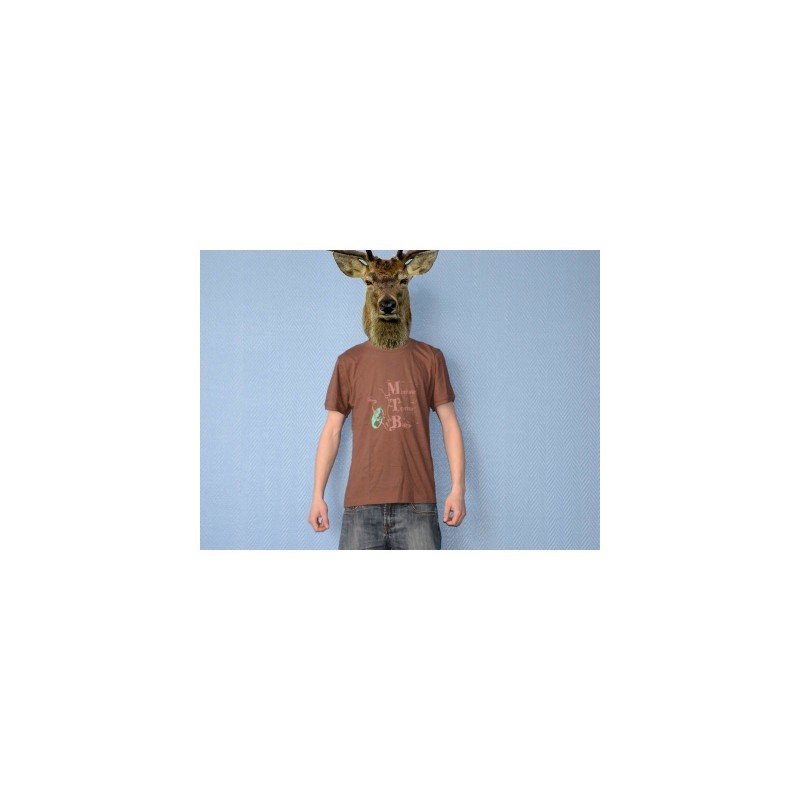 T-shirt MTB Spirit Chocolat - Taille M