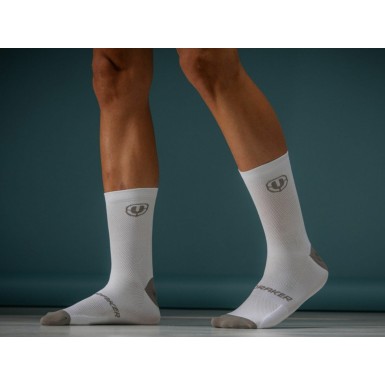 Calcetines de alto rendimiento antimicrobianos - Blanco/Gris