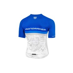 Maillot XC ROCKET Azul de manga corta (S)