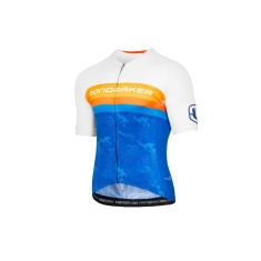 Maillot XC ROCKET Naranja de manga corta (S)