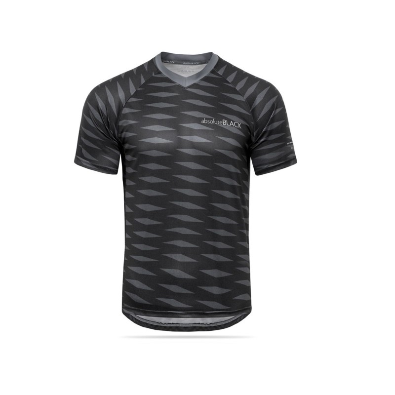 Maillot Trail Enduro de manga corta Negro