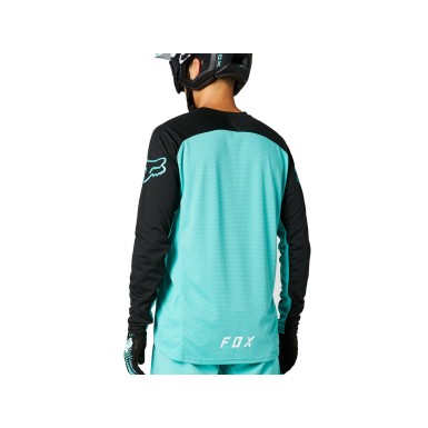 Defend Long Sleeve Jersey Teal