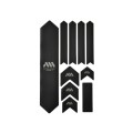 Kit protections de cadre Extra 10 pièces - Noir