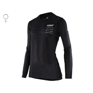 Maillot MTB Gravity 4.0 para mujer Negro