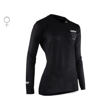 Maillot MTB Gravity 4.0 para mujer Negro