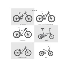Kit protections de cadre Extra 10 pièces - Transparent
