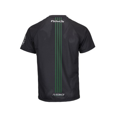 Maillot PureBike de manga corta negro