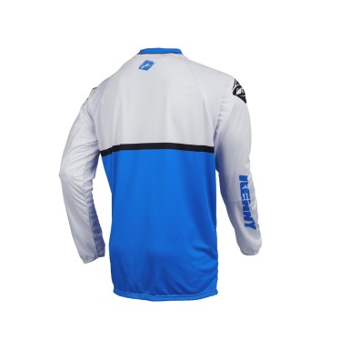 Maillot Defiant azul y blanco - Talla S