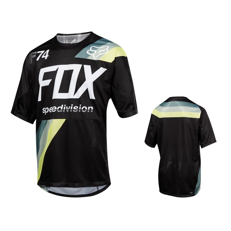Maillot Demo Drafter manches courtes - Noir - L